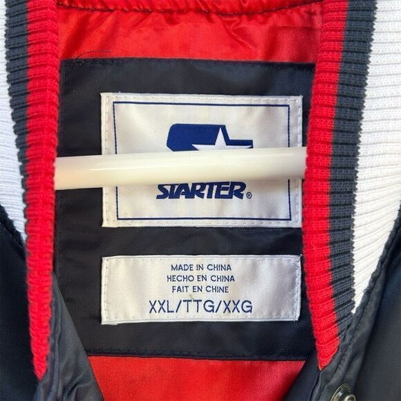 Starter MLB Cardinals Varsity Jacket Men's 2XL Red Snap Closure - Picture 3 of 9